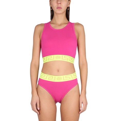 versace slip with greek