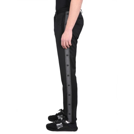 dolce & gabbana stretch wool pants