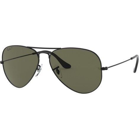 Aviator Large Metal RB3025 W3361 matte black