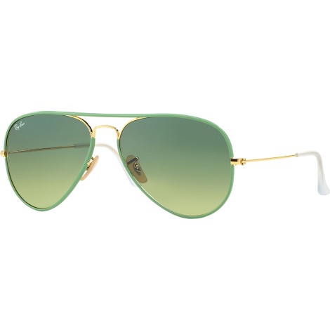 Aviator Full Color RB3025JM 001/3M green