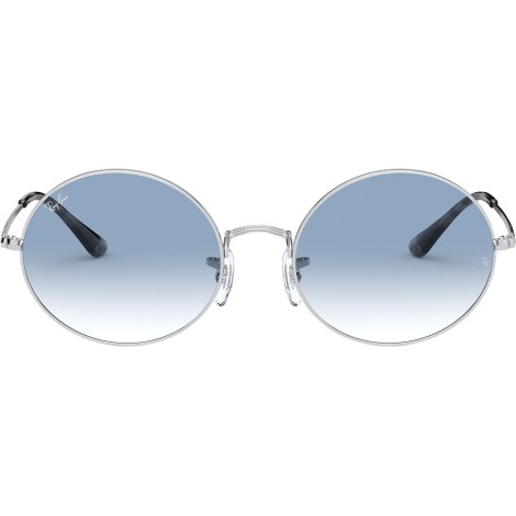 Oval RB1970 silver light blue
