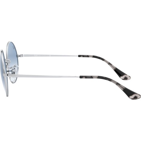 Oval RB1970 silver light blue