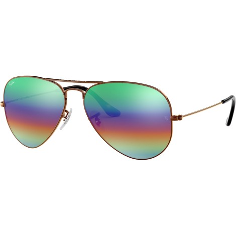 Aviator Large Metal RB3025 9018C3 metallic bronze