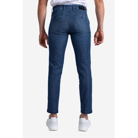 RE-HASH Pantalone Denim Mucha