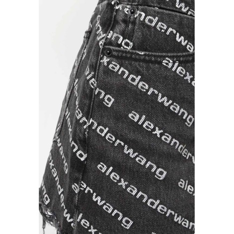 ALEXANDER WANG Shorts con logo