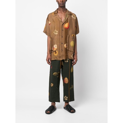 UMA WANG short sleeve shirt with print