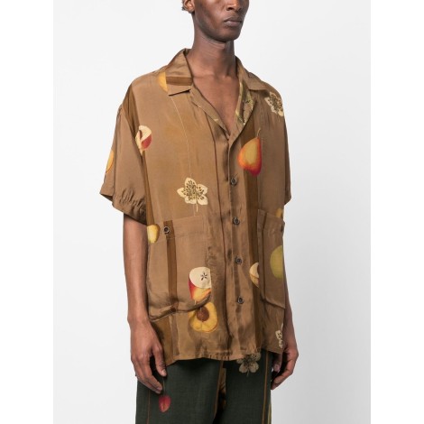 UMA WANG short sleeve shirt with print
