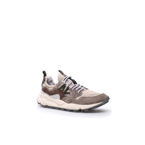 YAMANO 3 UNI SUEDE NYLON OFF WHITE-BEIGE