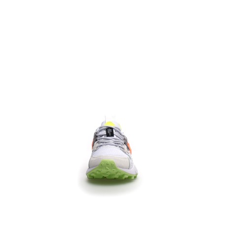 YAMANO 3 UNI SUEDE MESH WHITE FLUO