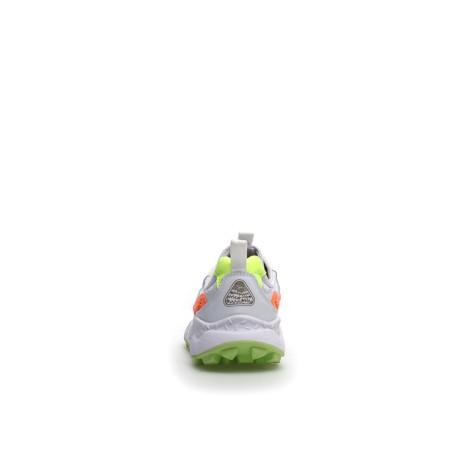 YAMANO 3 UNI SUEDE MESH WHITE FLUO