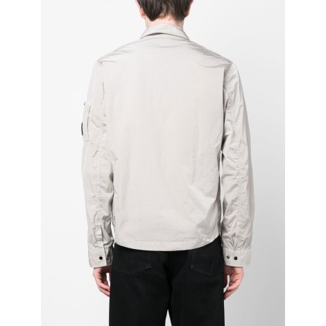 C.P. COMPANY Giubbotto-camicia grigio freddo in nylon