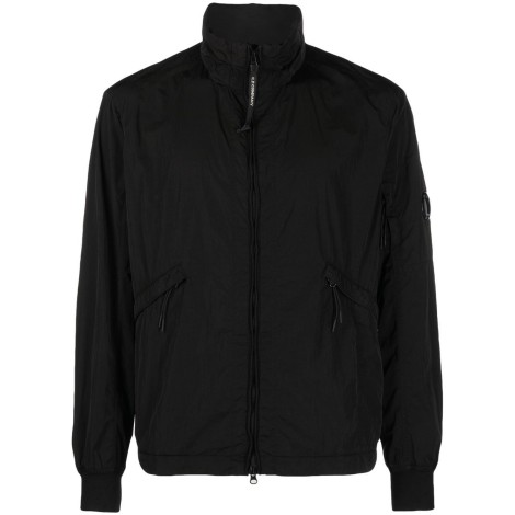 C.P. COMPANY giacca nera a collo alto con zip