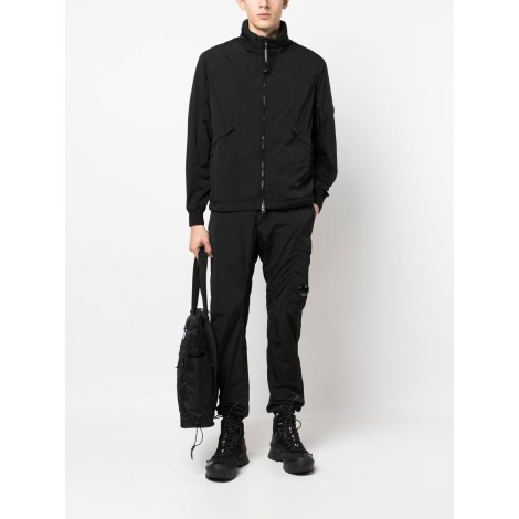 C.P. COMPANY giacca nera a collo alto con zip