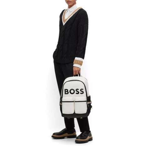 Boss Zaini Cartelle Unisex White