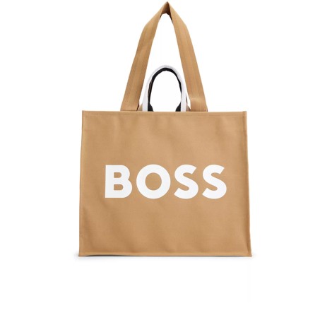 Boss Borse A Mano A Mano Unisex Medium Beige