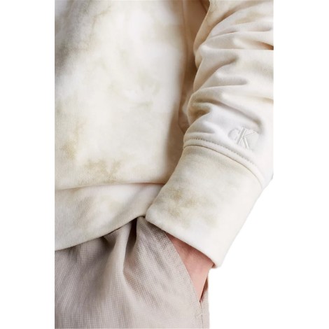 Calvin Klein Jeans Felpe Girocollo Uomo Tie Dye Aop