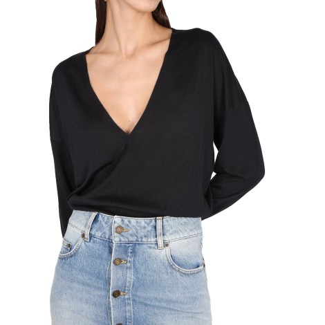saint laurent v-neck pullover