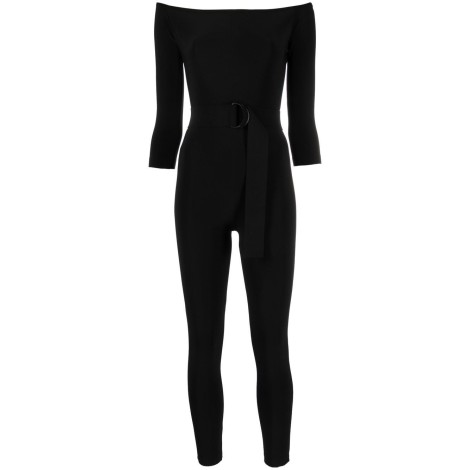 Norma Kamali Off-The-Shoulder Catsuit