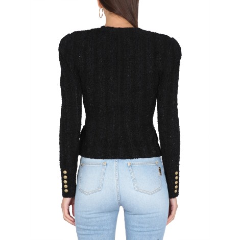balmain double-breasted jacket