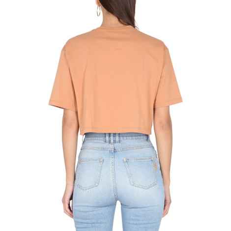 balmain cropped t-shirt