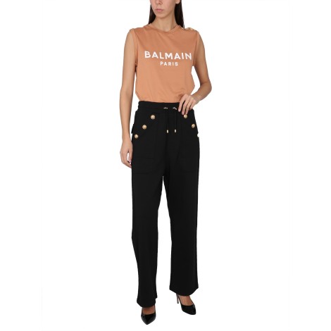 balmain t-shirt with logo
