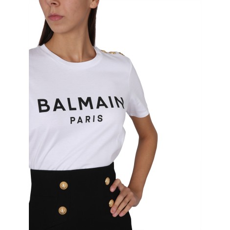 balmain crewneck t-shirt
