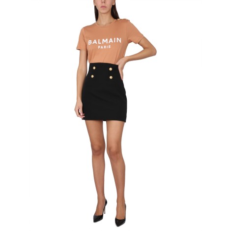 balmain crewneck t-shirt