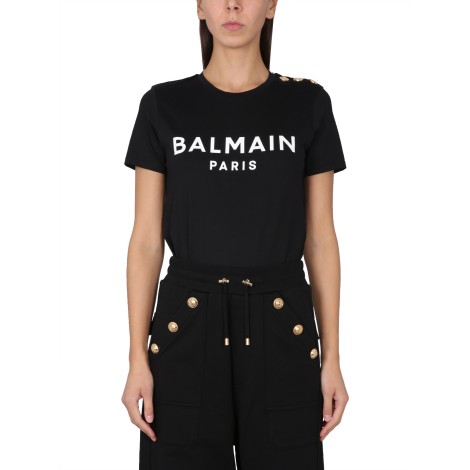 balmain crewneck t-shirt