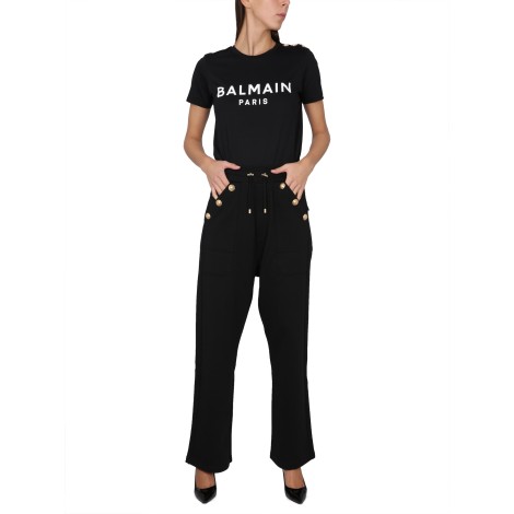 balmain crewneck t-shirt