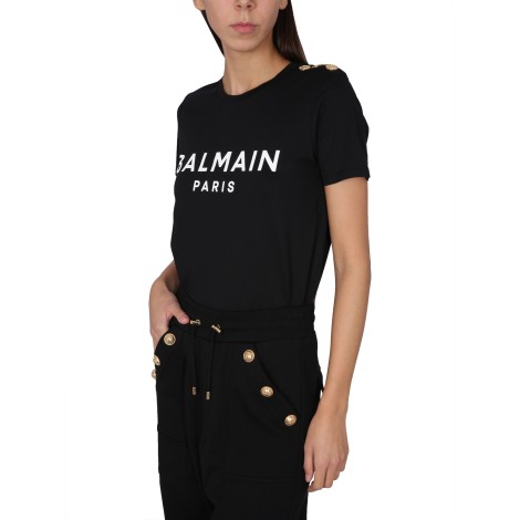 balmain crewneck t-shirt