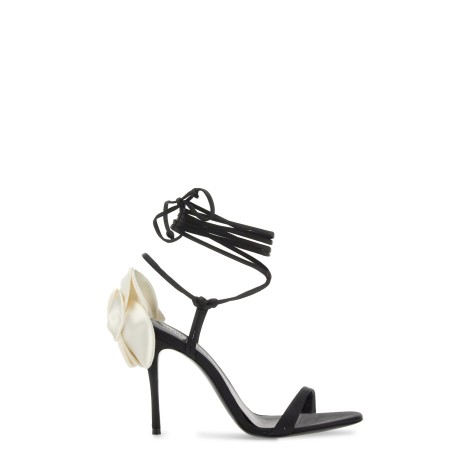 magda butrym sandal with flower detail
