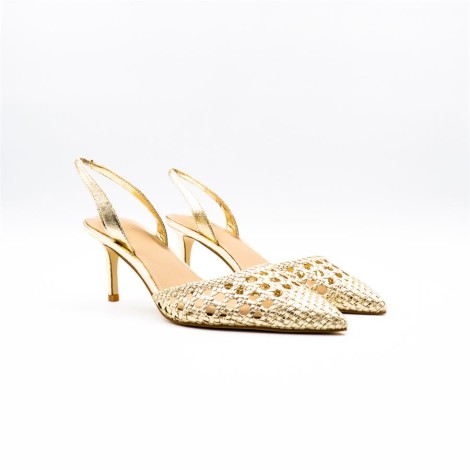 Scarpa Donna Gold GUESS Pelle