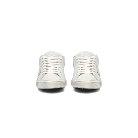 Sneakers PRSX di Philippe Model, da uomo, colore bianco. Modello  con tomaia in pelle di vitello colore bianco. Parte posteriore e logo tono su tono. Caratterizzato dal logo scudetto sul lato della scarpa. 