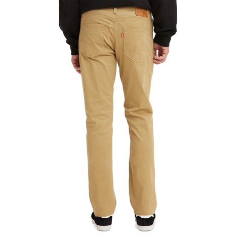 511™ SLIM HARVEST GOLD SUEDED SATEEN WT