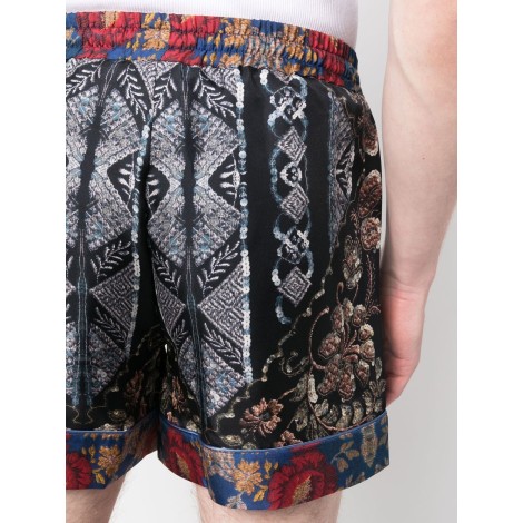 PIERRE LOUIS MASCIA print shorts