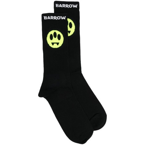 BARROW Calzini Neri Con Logo