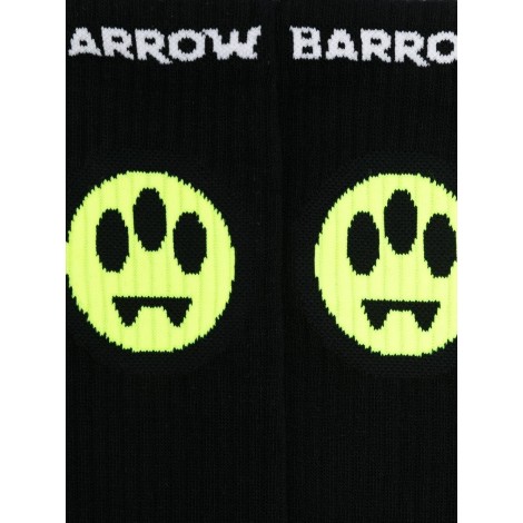 BARROW Calzini Neri Con Logo