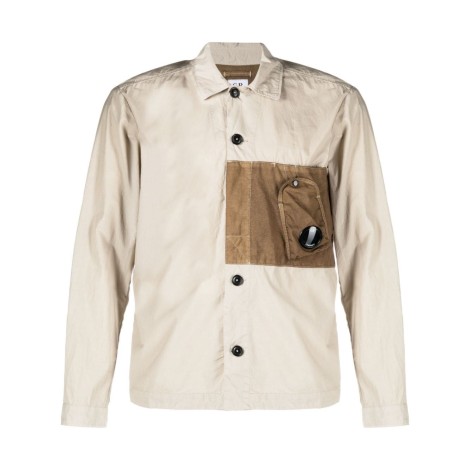 C.P. Company Popeline Mixed Auxiliary Pocket Jacket