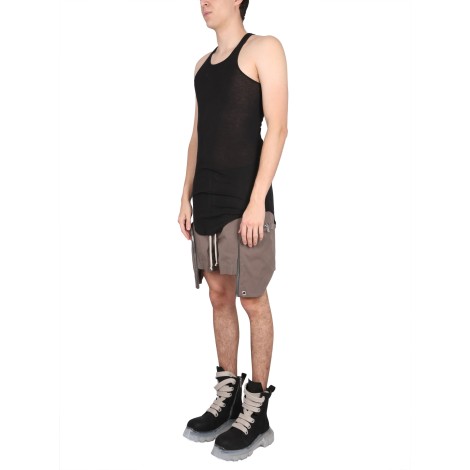 rick owens cotton tank top