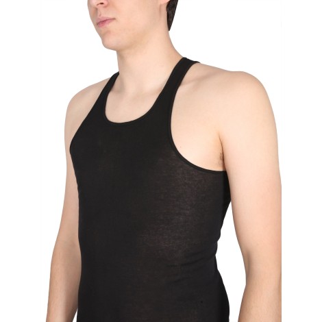 rick owens cotton tank top
