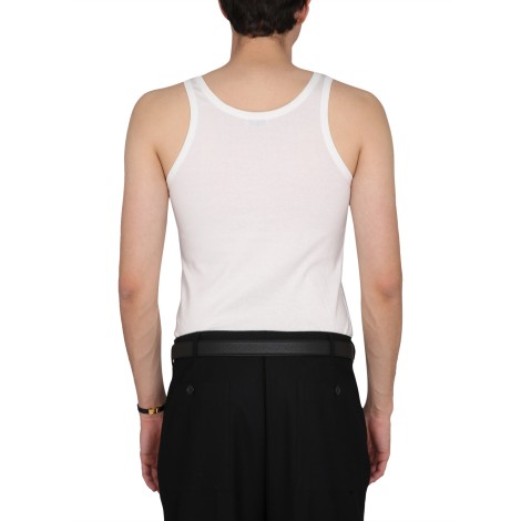 saint laurent tank top with logo