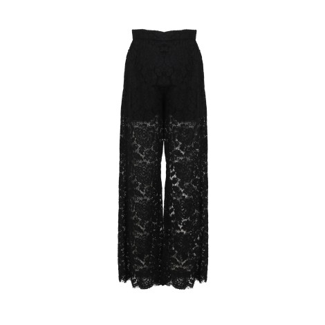 Dolce & Gabbana Floral Lace Trousers 40