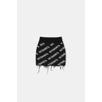 Vetements Monogram Mini Skirt