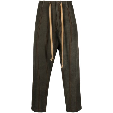 UMA WANG trousers with striped fabric