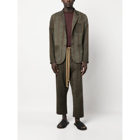 UMA WANG trousers with striped fabric