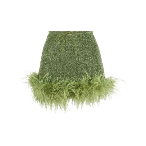 OSEREE Minigonna Plumage Lumiere Verdi