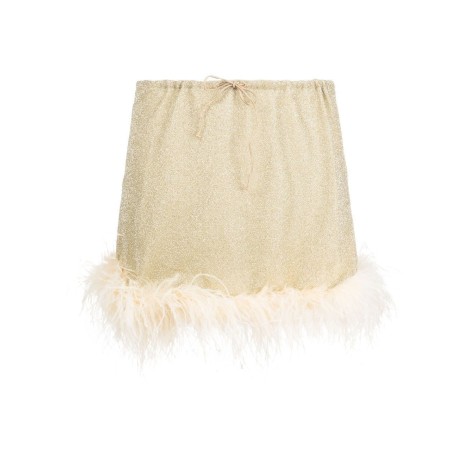 OSEREE Minigonna Plumage Lumiere Platino