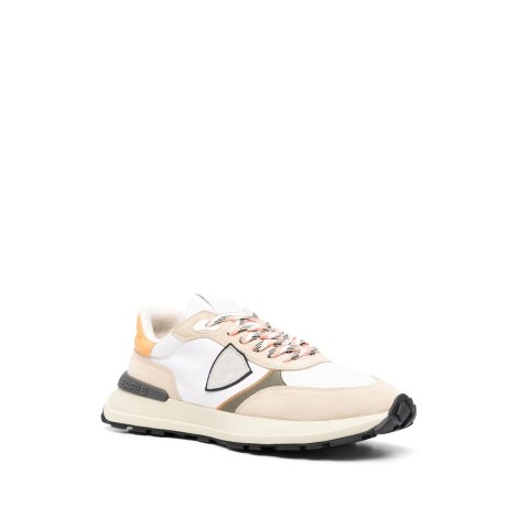 PHILIPPE MODEL Sneakers Running Antibes - Blanc Orange
