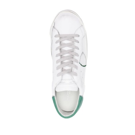 PHILIPPE MODEL Sneakers Low Prsx - Blanc Vert