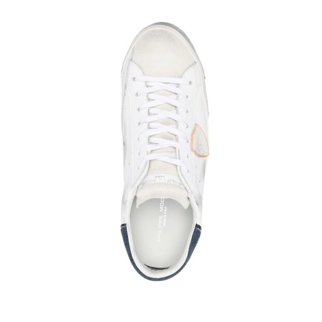 PHILIPPE MODEL Sneakers Low Prsx - Blanc Bleu